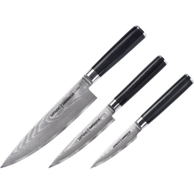 Набор из 3-х ножей SAMURA DAMASCUS SD-0230/A